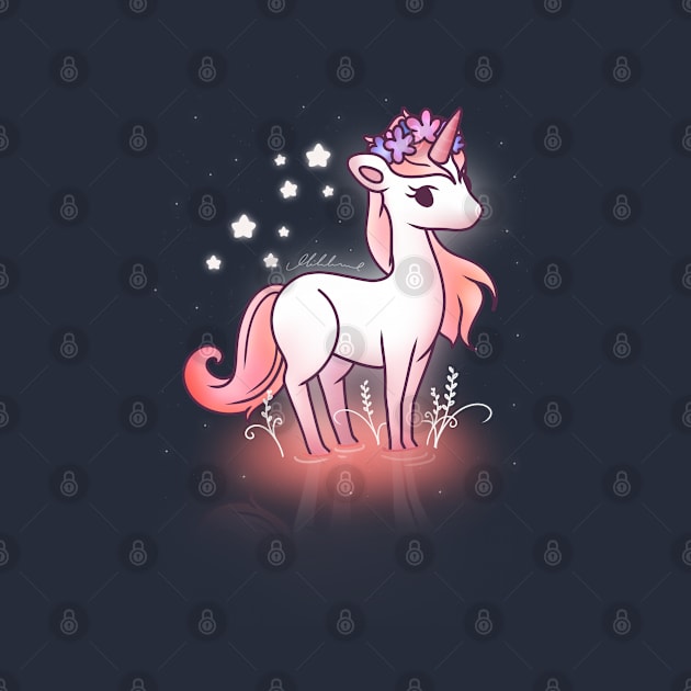 Cute Unicorn Design by mil.creates