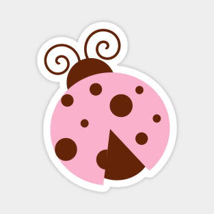 Ladybug, Pink Ladybug, Cute Ladybug, Ladybird Magnet