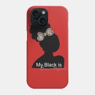 My Black is Beautiful, Little Black Girls Phone Case