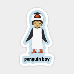 Penguin boy Magnet