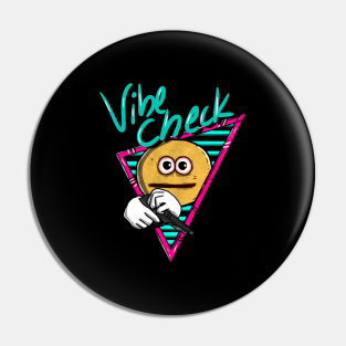 Vibe Check Funny Pins And Buttons Teepublic Uk - vibe check mask roblox