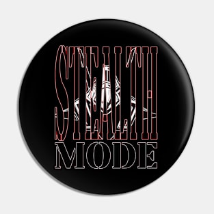 Stealth Mode: Winged Wonders Pin