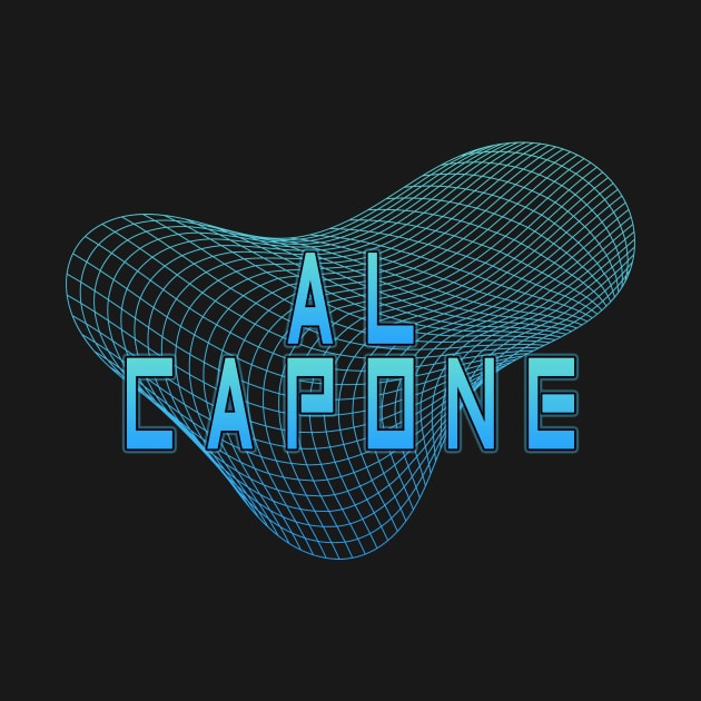 Geometric Line Al Capone by Itulah Cinta