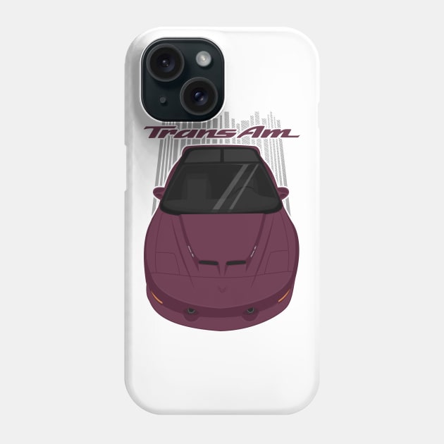 Trans Am Ram Air 1993-1997 - Purple Phone Case by V8social