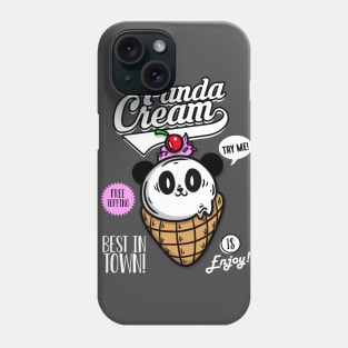 Panda Cream Phone Case