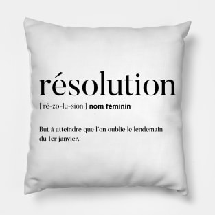 Résolution Pillow