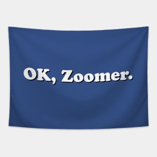 OK, Zoomer Tapestry