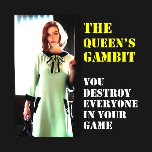 the queen's gambit stickers T-Shirt