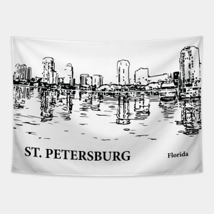 St. Petersburg - Florida Tapestry