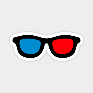 3D Glasses Magnet