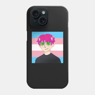 Saiki Trans Pride Phone Case