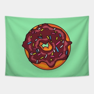 Chocolate Donut Tapestry