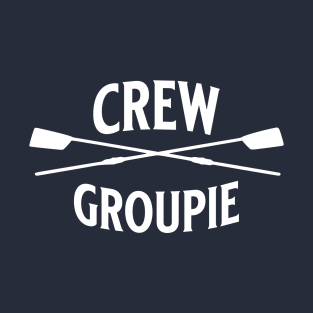 Crew Rowing Groupie Sculling Vintage Crossed Oars T-Shirt