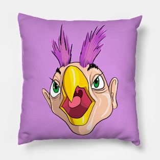 Bird Mutant Monster! Pillow