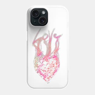 Love of water red Phone Case