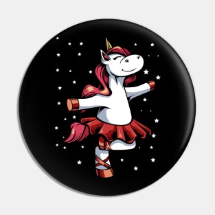 Adorable Dancing Ballet Dancer Unicorn Pin