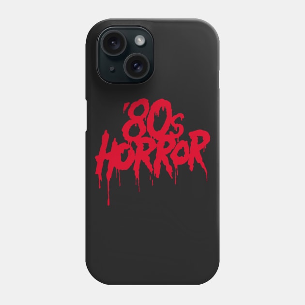 '80s Horror Phone Case by Samhain1992