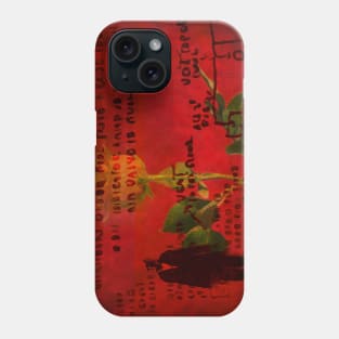 Rose and Skeleton Phone Case