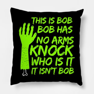 this is bob bob has no Pillow