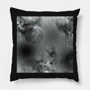 Monochrome abstract Pillow