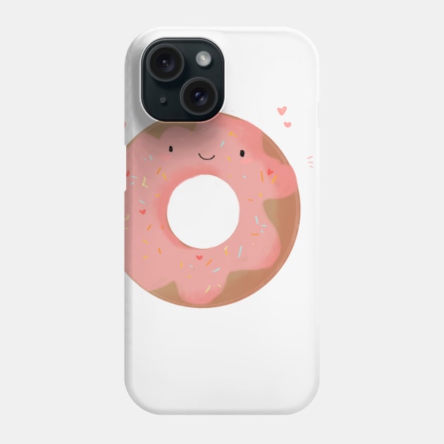 Donut -cute pattern Phone Case by Evedashy