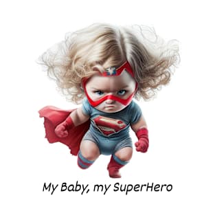 baby superhero T-Shirt