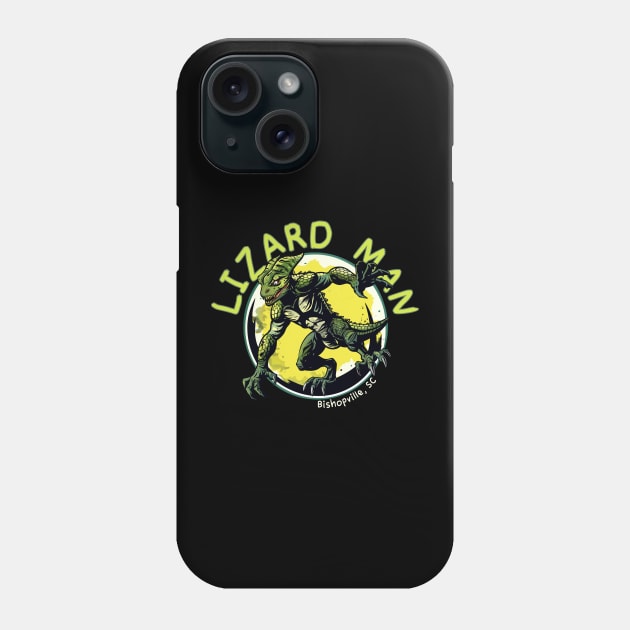 Lizard Man Phone Case by Dead Is Not The End