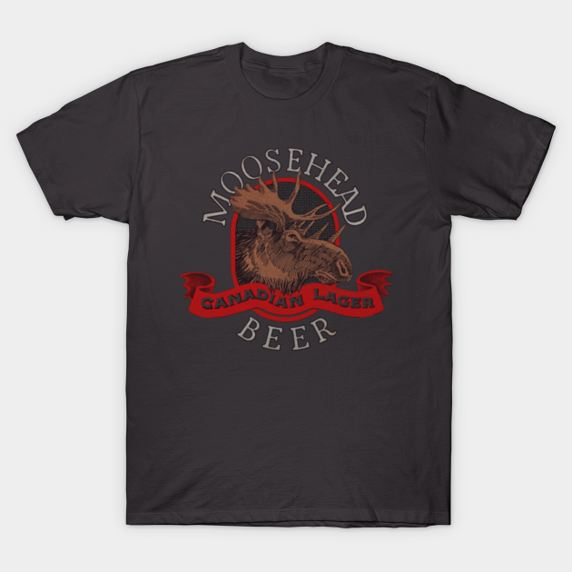 Moosehead Canadian Lager Beer - Vintage - Beer - T-Shirt