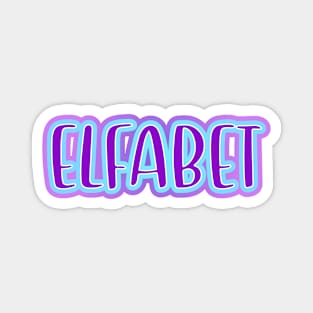 Elfabet Magnet