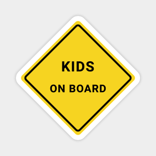 Kids on Board Magnet