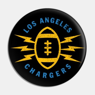 Los Angeles Chargers 2 by Buck Tee Originals Pin
