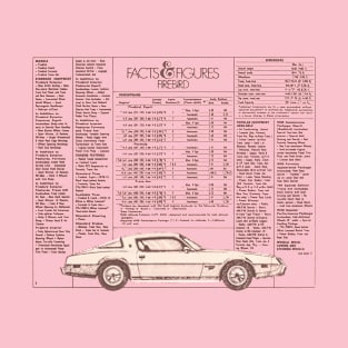 PONTIAC FIREBIRD - facts and figures T-Shirt