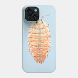 Porcellio scaber "Orange Embers" Isopod Phone Case