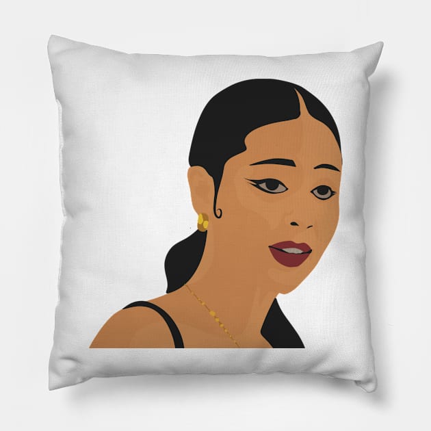 Maddy Perez Pillow by DreamPassion