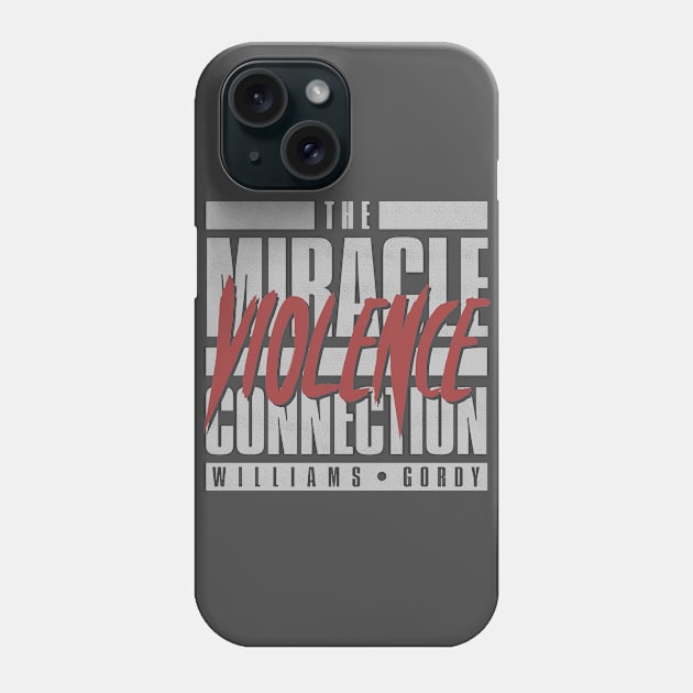 The Miracle Violence Connection Phone Case by deadright