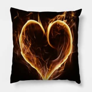 fire heart Pillow