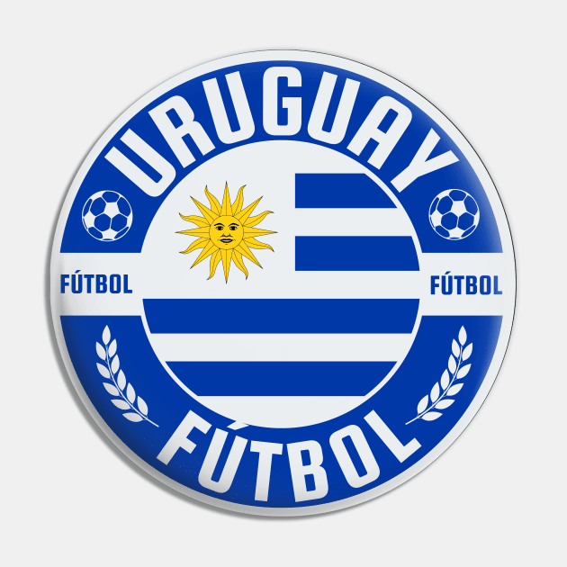 Uruguay Futbol Pin by footballomatic