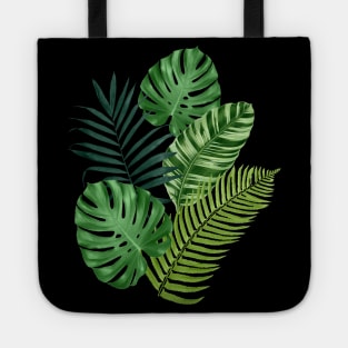 Tropical leaves Tote