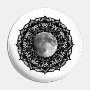 Moon Mandala Pin
