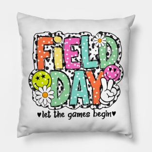 Field Day Let The Games Begin, Field Day 2024, Last day of School Pillow