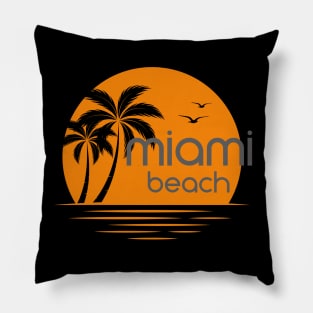 Miami Beach Pillow