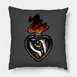 Sacred Heart Tiger Eye Pillow