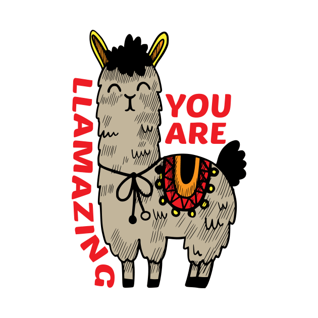 Alpaca Llama Funny Quote by Imutobi