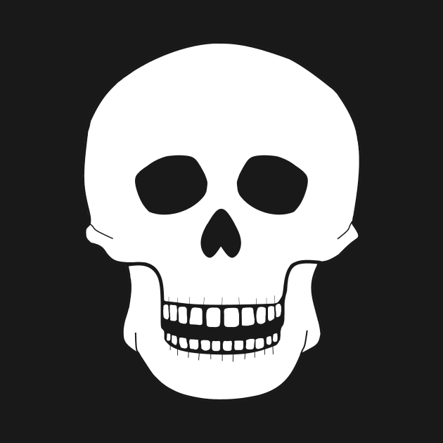 White Skull by SartorisArt1