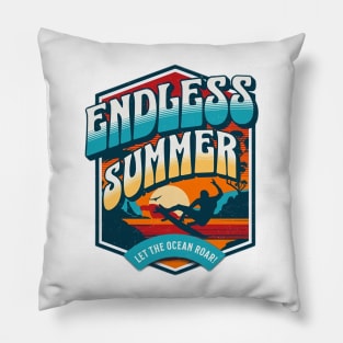 Endless Summer... Let the Ocean Roar! Pillow