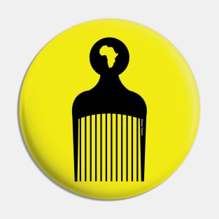 Afro Pick Pin