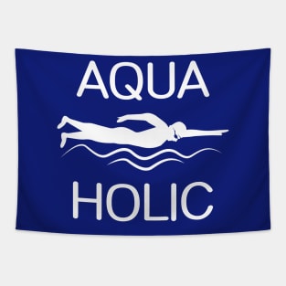 Aquaholic Tapestry