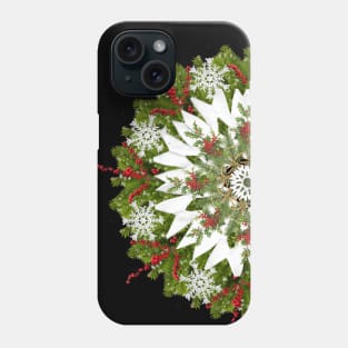 Paper snowflake mandala Phone Case