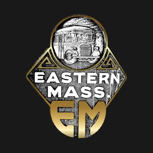 Eastern Mass Street Railway (Buses) V2 - Massachusetts T-Shirt