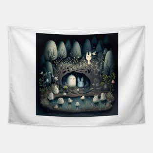 woodland creatures Tapestry